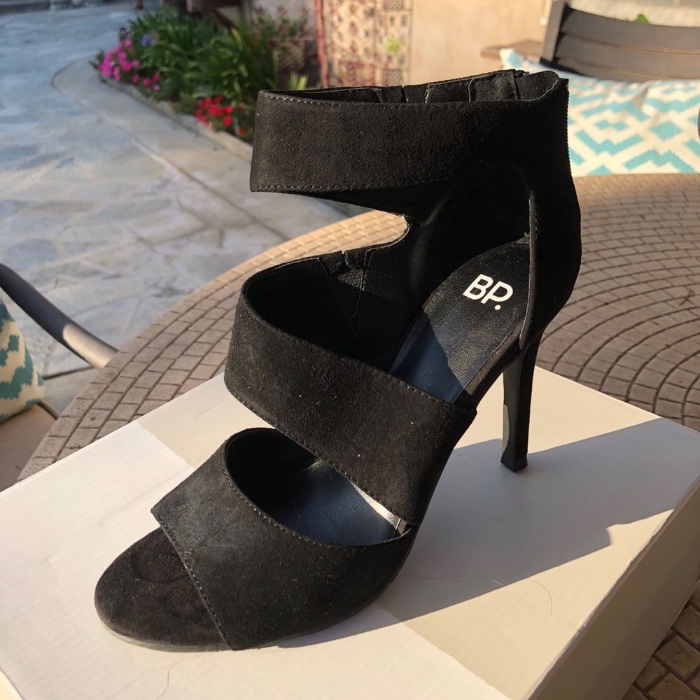 BP. Allie Asymmetrical Cage Sandal